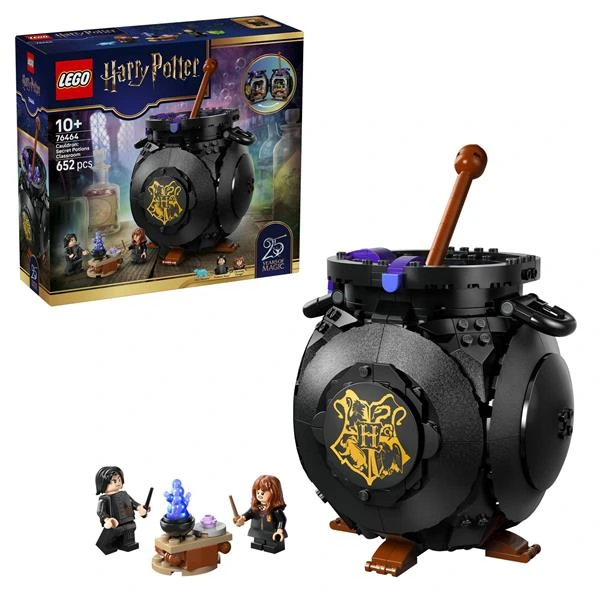 Конструктор LEGO Harry Potter TM Котел: Таємний клас зіллєваріння 652 Деталі (76464)