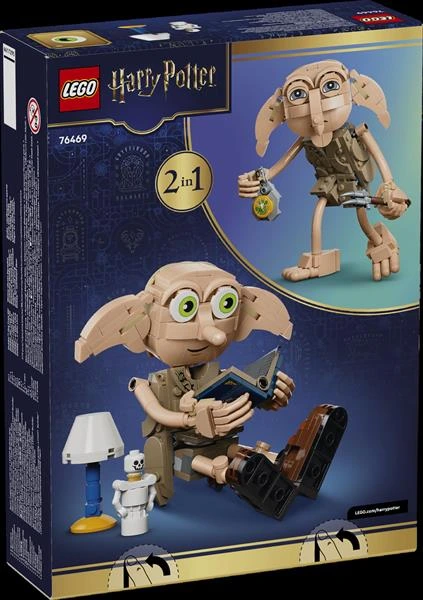 Конструктор LEGO® Harry Potter™ Добі, вільний ельф, 379 деталей (76469) — LEGO
