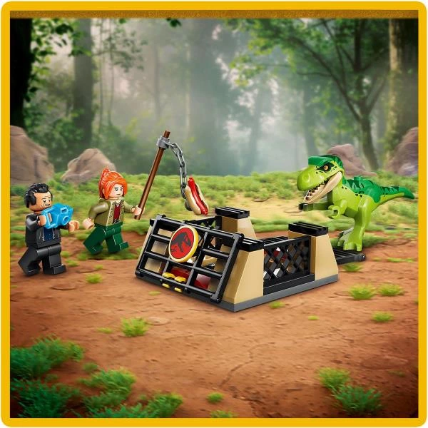 Конструктор LEGO® Jurassic World Вантажівка для перевезення молодого тиранозавра Іграшка (77978)