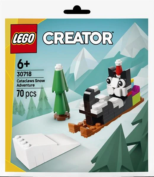 Конструктор LEGO® Конструктор Снігова пригода Cataclaws, 70 деталей (30718)