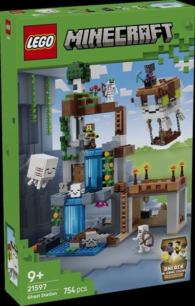 Конструктор LEGO® Minecraft™ Станція ґастів Геймерська іграшка для сюжетної гри, 754 деталі (21597) — LEGO
