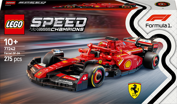 Конструктор LEGO Speed Champions Автомобіль для перегонів F1 Ferrari SF-24, 275 деталей (77242)