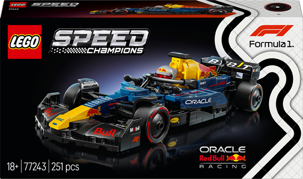 Конструктор LEGO Speed Champions Автомобіль для перегонів F1 Oracle Red Bull Racing RB20, 251 деталь (77243)