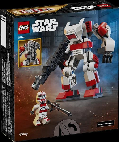 Конструктор LEGO Star Wars TM Робот ударного клону-солдата 151 Деталь (75448)