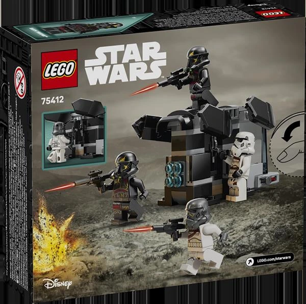 Конструктор LEGO® Star Wars™ Бойовий набір «Боєць смерті і Нічний піхотинець»  (75412) — LEGO