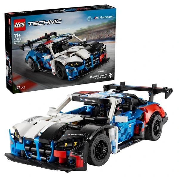 Конструктор LEGO® Technic Автомобіль для перегонів BMW M4 GT3 EVO 747 деталей (42226)