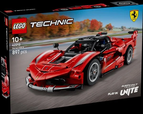 Конструктор LEGO Technic Ferrari FXX K 897 деталей (42212)