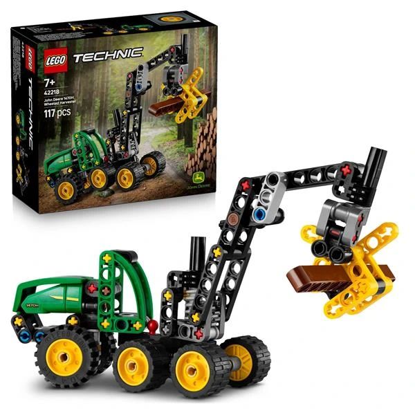 Конструктор LEGO Technic Колісний комбайн John Deere 1470H 117 Деталей (42218)