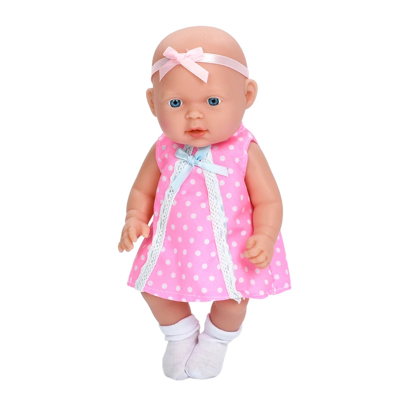Інтерактивна іграшка Пупс 225-B-E(Pink-2) зі звуком, висота 26 см — Limo Toy