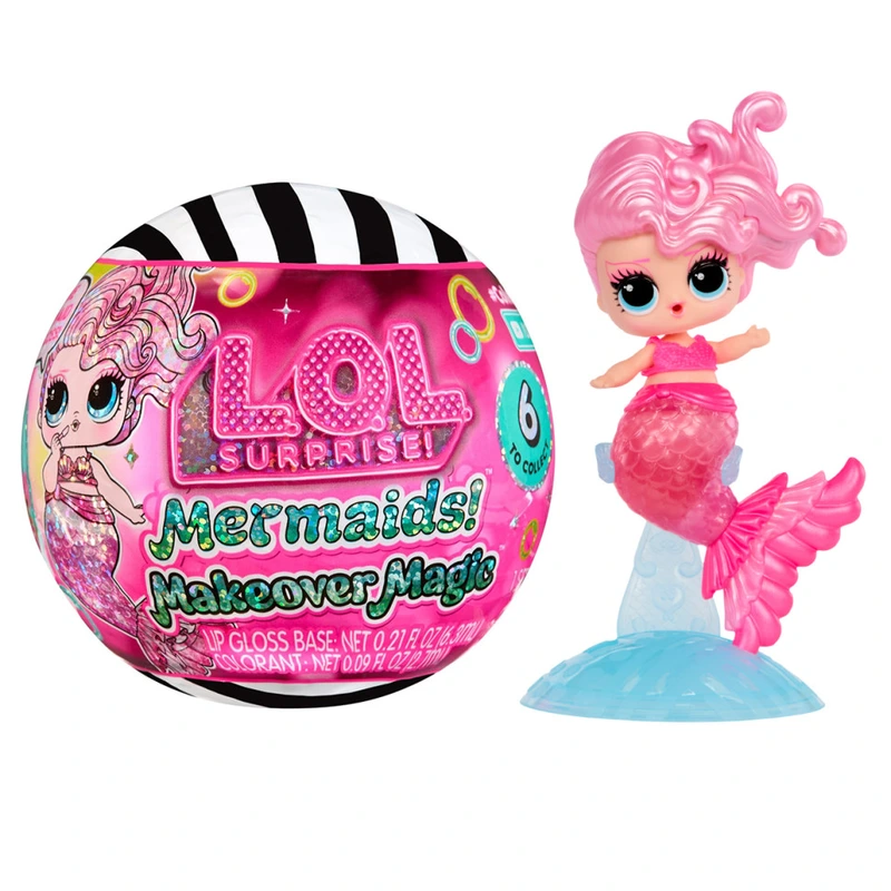 Ігровий набір з лялькою "Милі русалоньки" L.O.L. Surprise! 596301 серії "Mermaids! Makeover Magic" — L.O.L. Surprise!