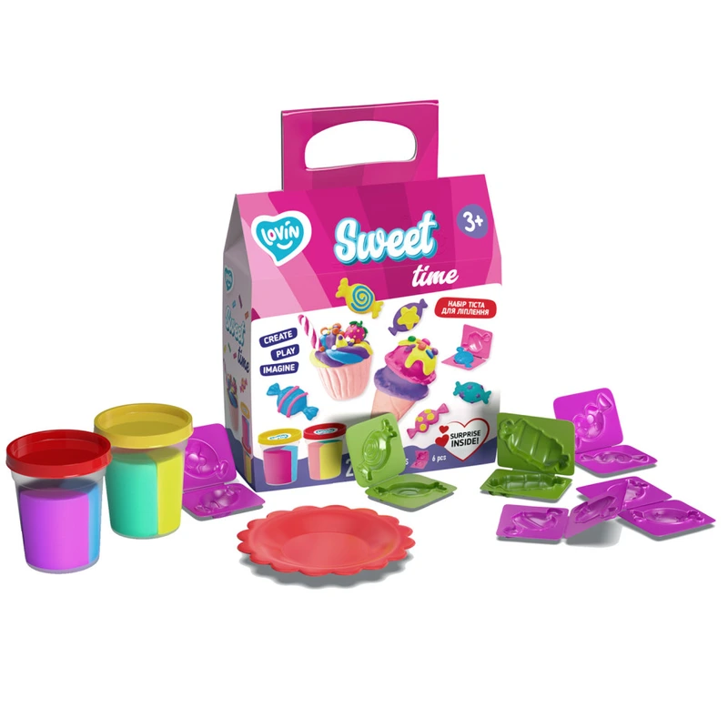 Набір для ліплення із тістом Sweet Time TM Lovin 41149 — Lovin