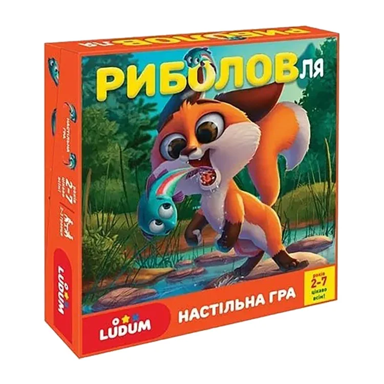 Дитяча настільна гра "Риболовля"  LD1049-54 українська мова Ludum — Ludum