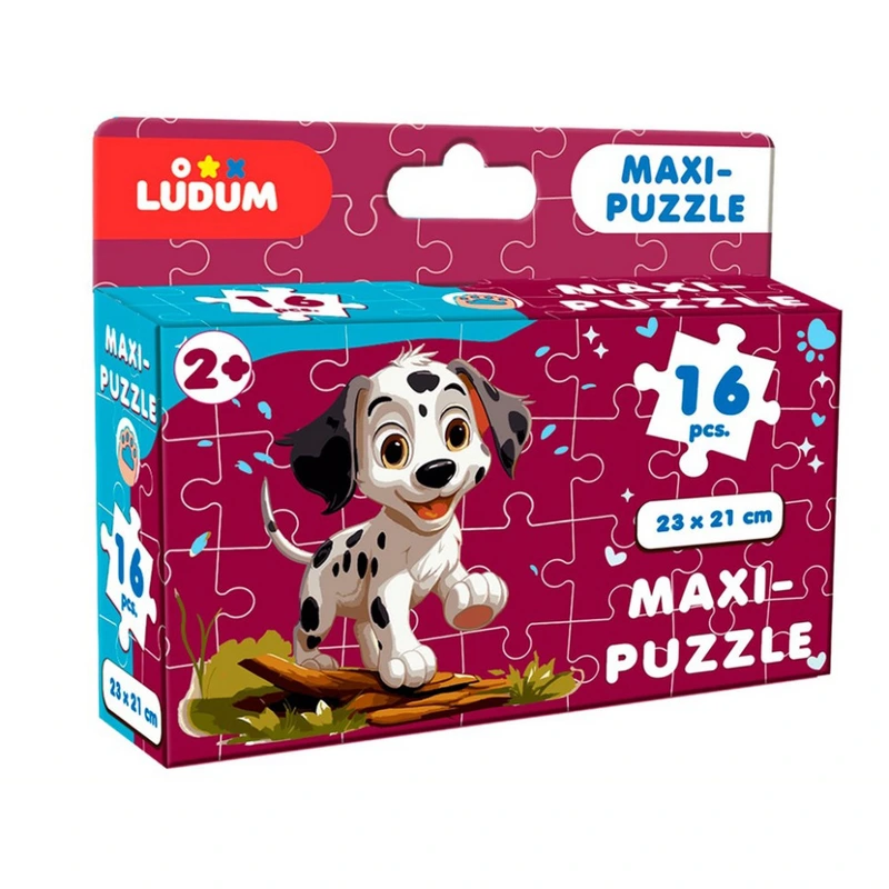 Пазл дитячий Maxi-Puzzle Песик 2 ME5032-07, 16 елементів — Ludum