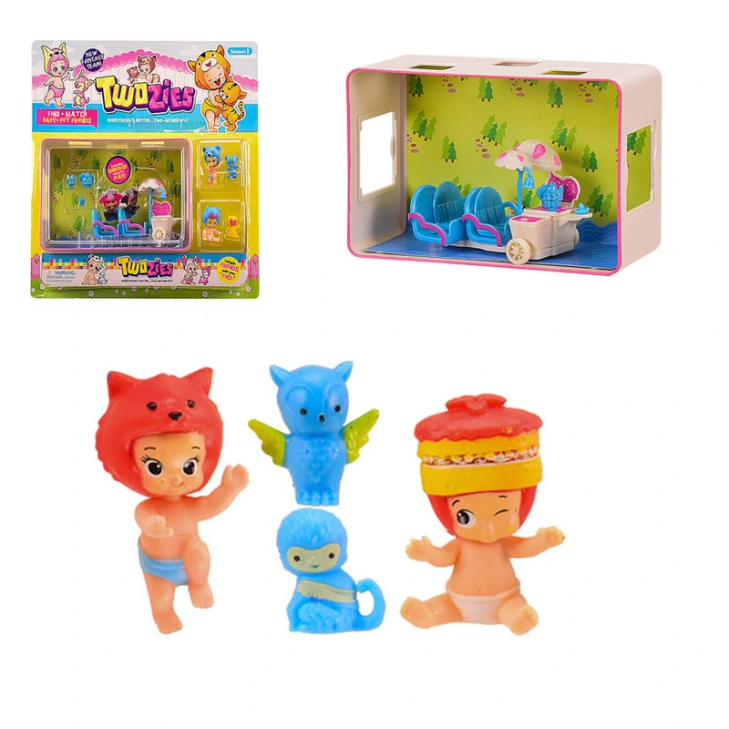 Ігровий набір 23530 TwoZies 4 фігурки  23530-2 — METR+