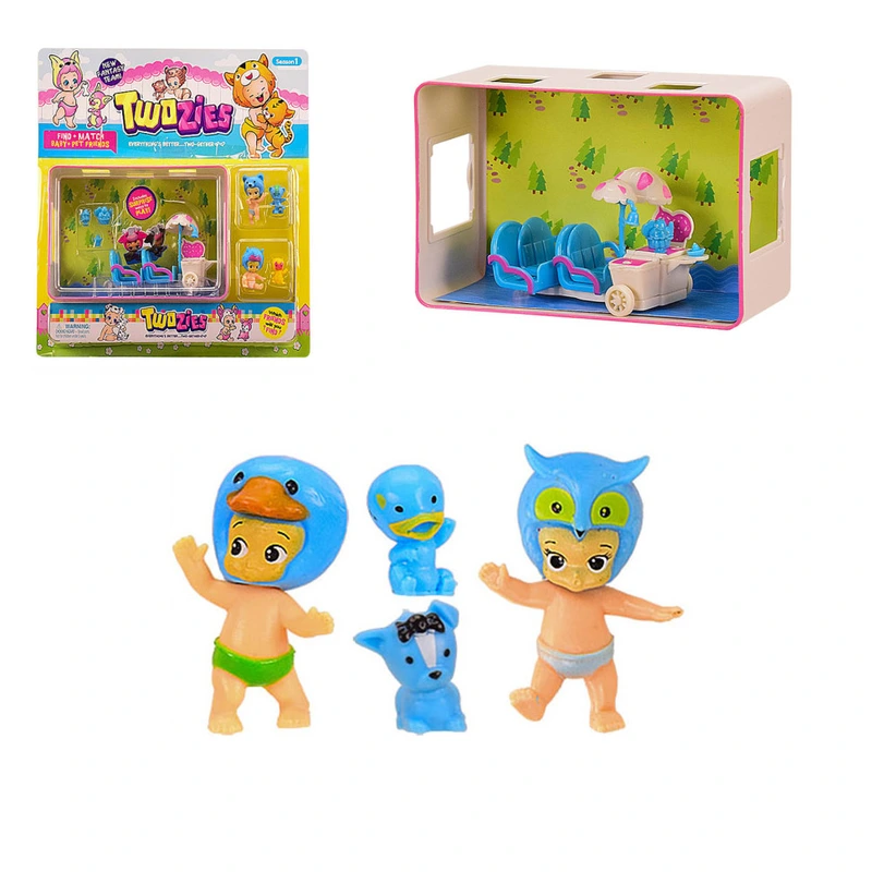 Ігровий набір 23530 TwoZies 4 фігурки  23530-3 — METR+