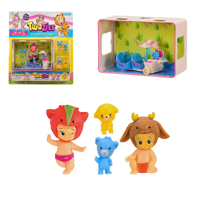 Ігровий набір 23530 TwoZies 4 фігурки  23530-4 — METR+