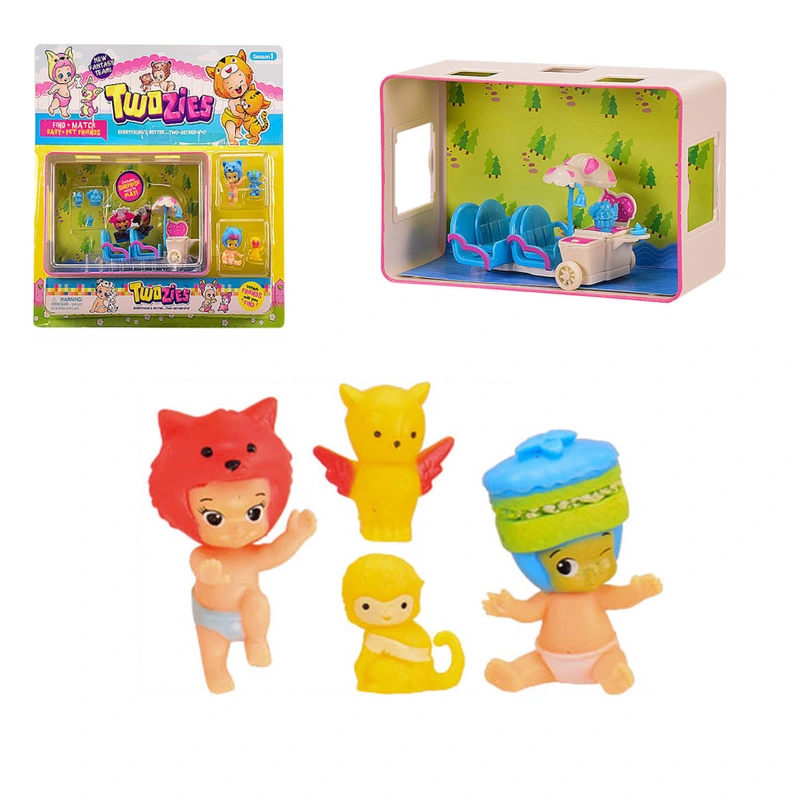 Ігровий набір 23530 TwoZies 4 фігурки  23530-5 — METR+