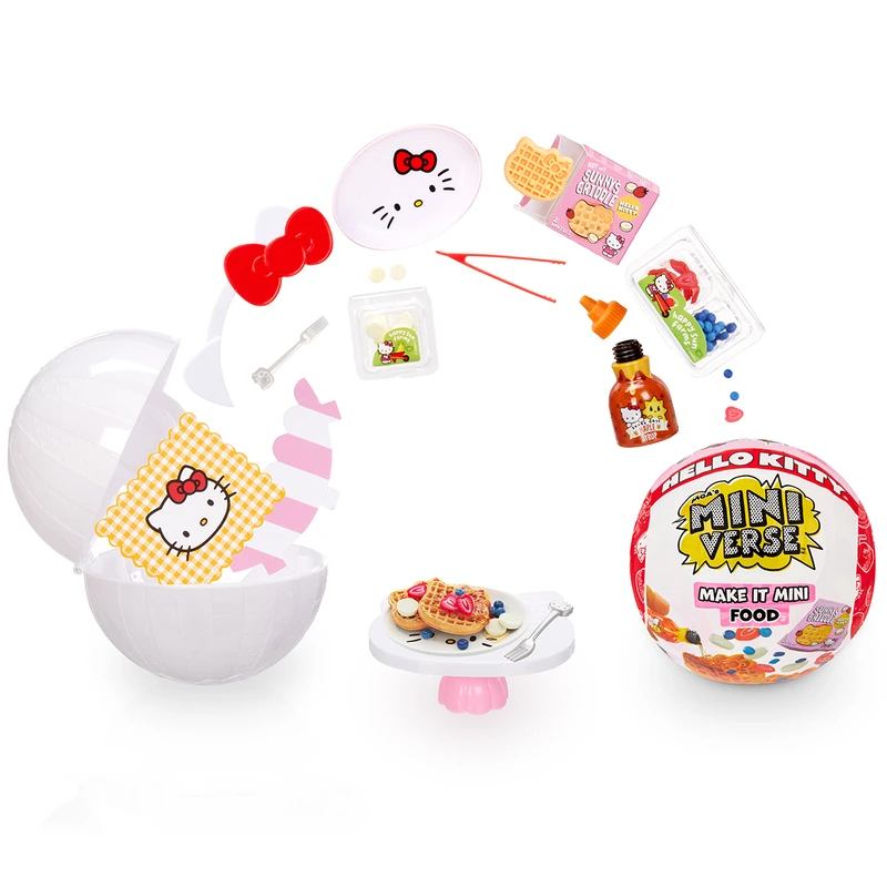 Ігровий набір MINIVERSE серії "Sanrio" S1 – СТВОРИ СМАКОЛИКИ В СТИЛІ ХЕЛЛОУ КІТТІ (в асорт, в дисп)