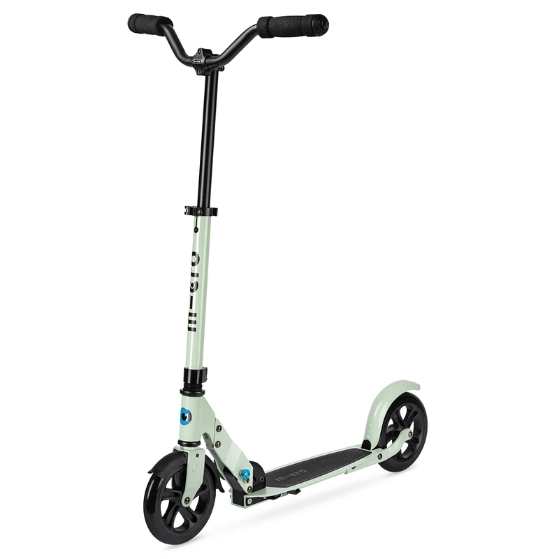 Самокат MICRO серії "Speed Deluxe" - КОЛІР ЗЕЛЕНОЇ ГЛИНИ (складаний, до 100 kg, двоколісний) — Micro