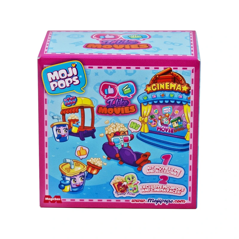 Ігровий набір MOJI POPS серії «Box I Like» – КІНОТЕАТР (2 фігурки, аксесуари)