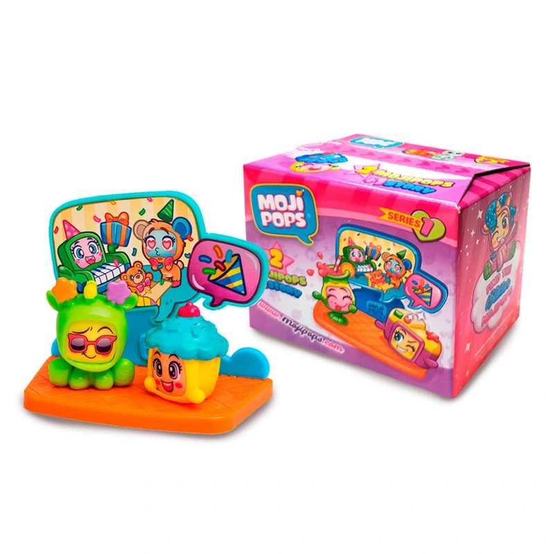 Набір фігурок Коробочка пригод Moji Pops S1 PMP1D612IN00, 2 фігурки, сцена — Moji Pops