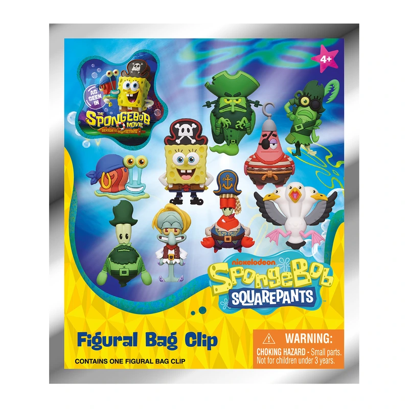 Ігрова фігурка на кліпсі MONOGRAM серії "Губка Боб" (в ас.)