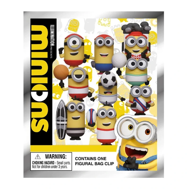 Ігрова фігурка-сюрприз на кліпсі 76205 серія "Спортивні міньйони"