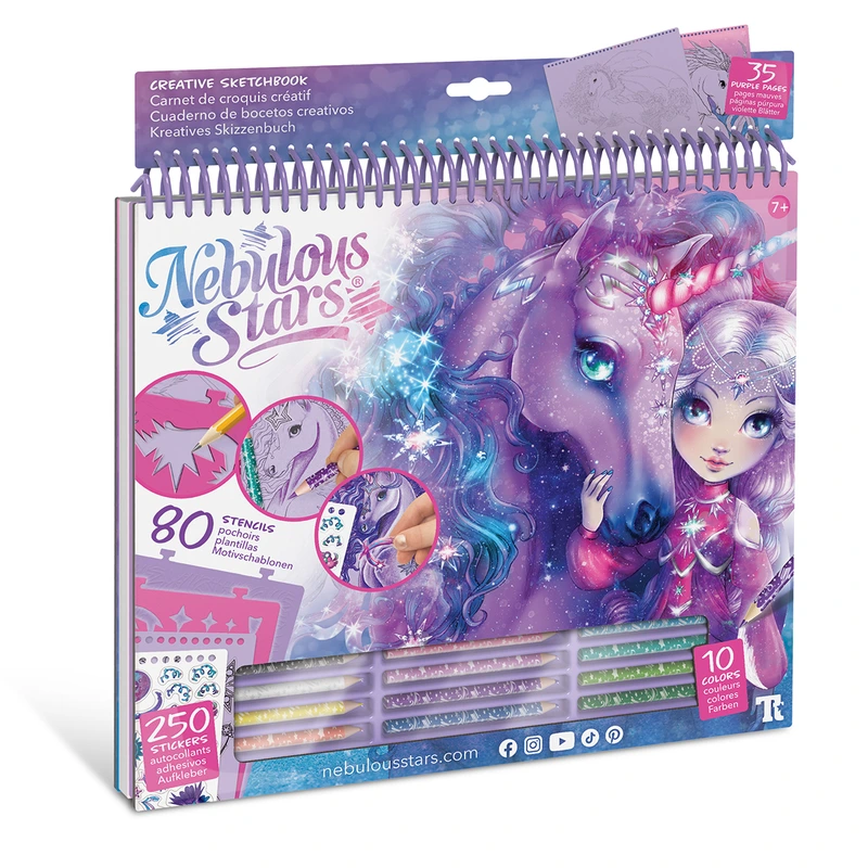Набір для творчості NEBULOUS STARS – СКЕТЧБУК: ЛЕГЕНДА ПРО ФІРІАЗА