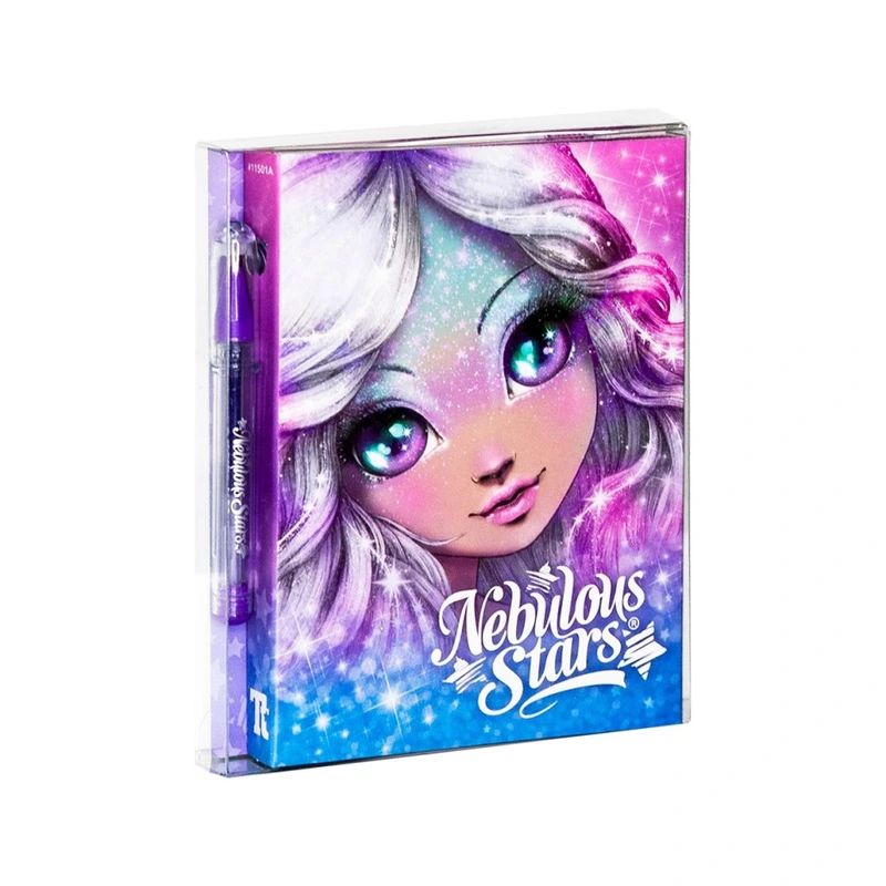 Набір для творчості з блокнотом "Космічний стиль" Nebulous Stars 11501-1 з ручкою — Nebulous Stars