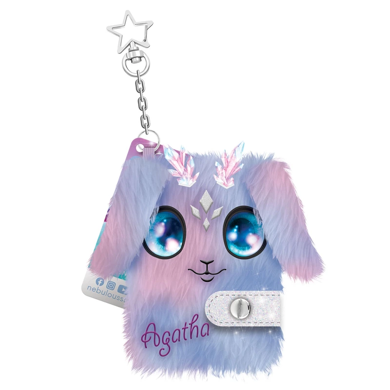 Пухнастий мініщоденник NEBULOUS STARS – ЗОРЯНІ ДРУЗІ (в ас.)