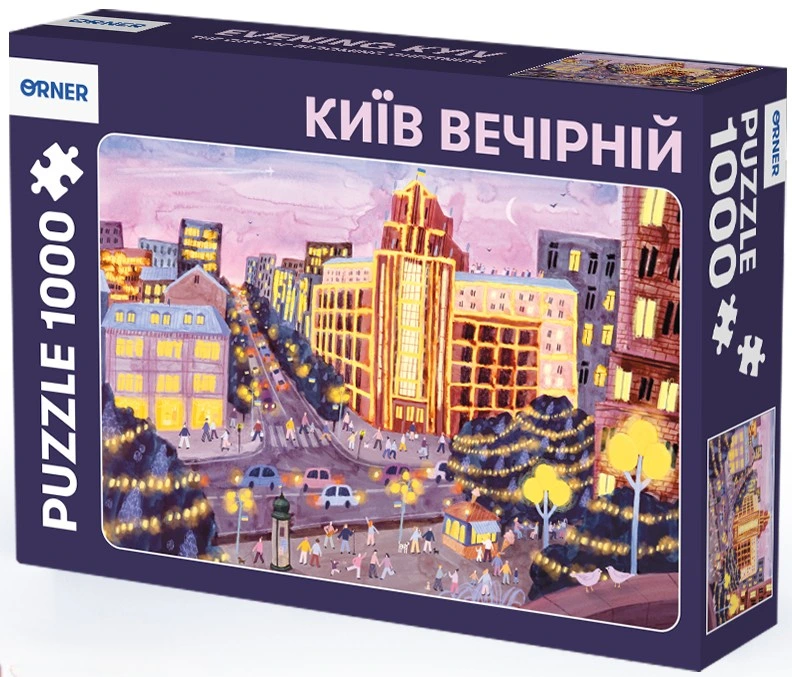 Пазл Київ вечірній
