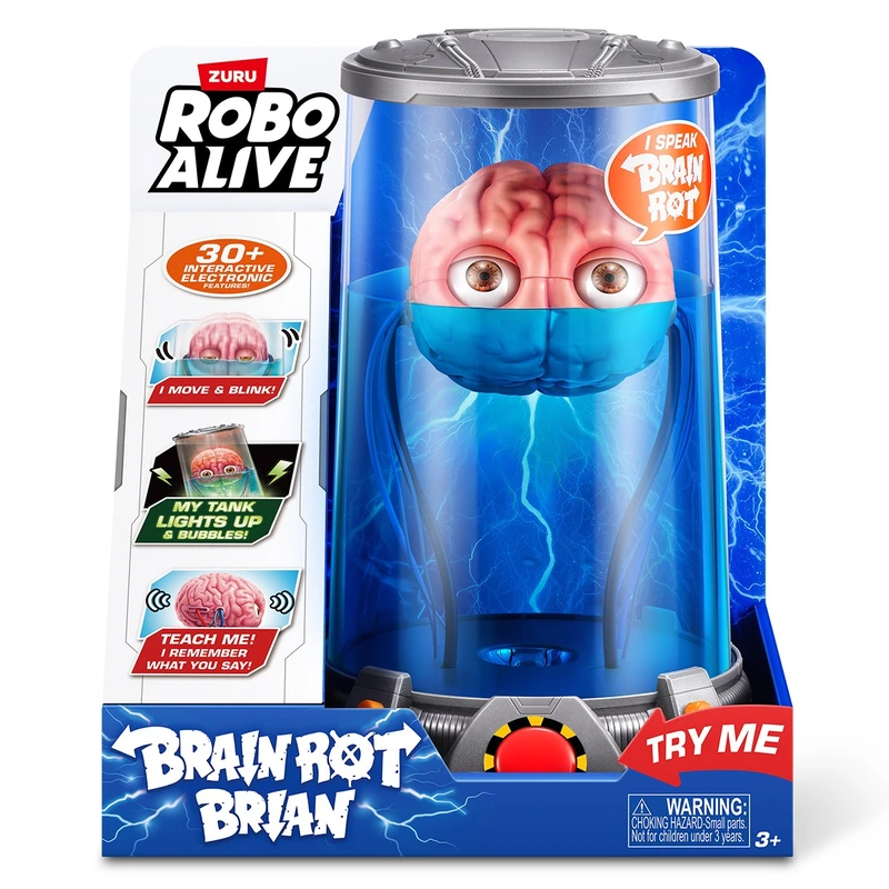 Інтерактивна іграшка ROBO ALIVE S1 – МОЗОК БРАЯН — Pets & Robo Alive