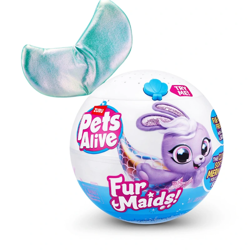 Інтерактивний ігровий набір PETS ALIVE серії "Furmaids" S1 – ЦУЦЕНЯ ДАЗЗІ — Pets & Robo Alive
