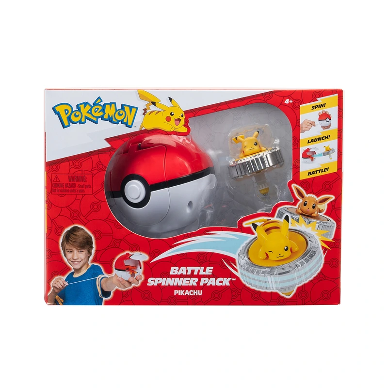 Ігровий набір POKEMON - ПІКАЧУ (спінер, покебол) — Pokemon