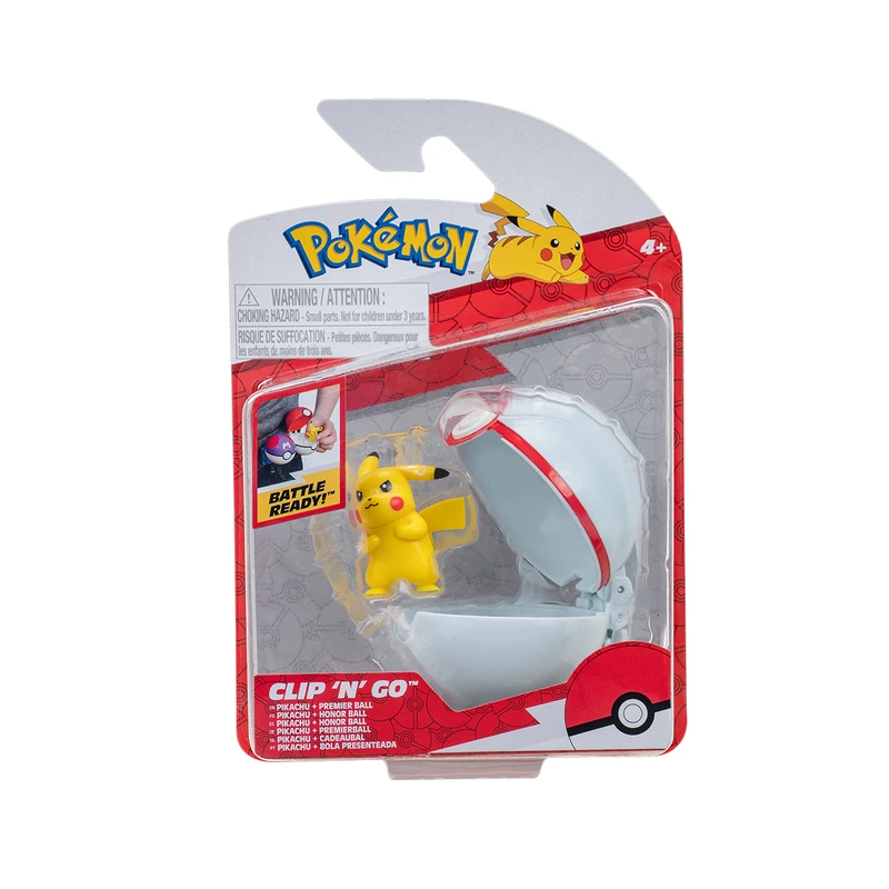 Ігровий набір POKEMON W13 - ПІКАЧУ В ПОКЕБОЛІ (ігрова фігурка, покебол) — Pokemon