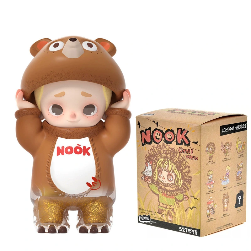 Колекційна фігурка POP TOP 52Toys серії "NOOK" - МАЛЕНЬКИЙ СВІТ (у дисп., в ас.) — Pop Top