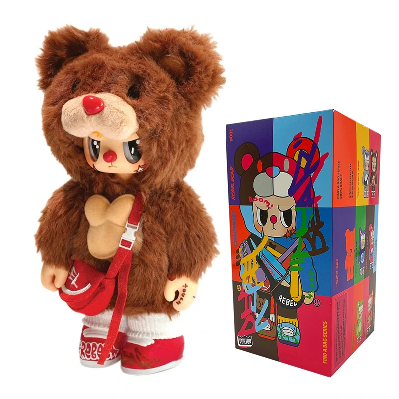 Колекційна іграшка POP TOP Rebel Bear серії "Find A Bag" - КУЛ БОЙ (у дисп., в ас.) — Pop Top