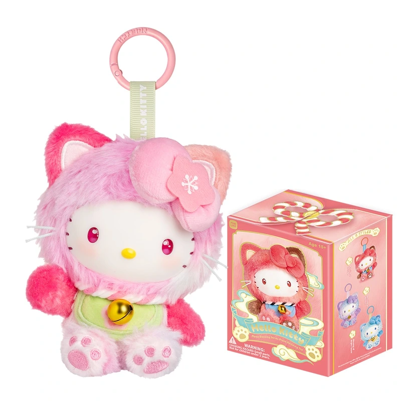 М’яка іграшка-сюрприз на кліпсі POP TOP HELLO KITTY – КАЗКОВІ БАЖАННЯ — Pop Top