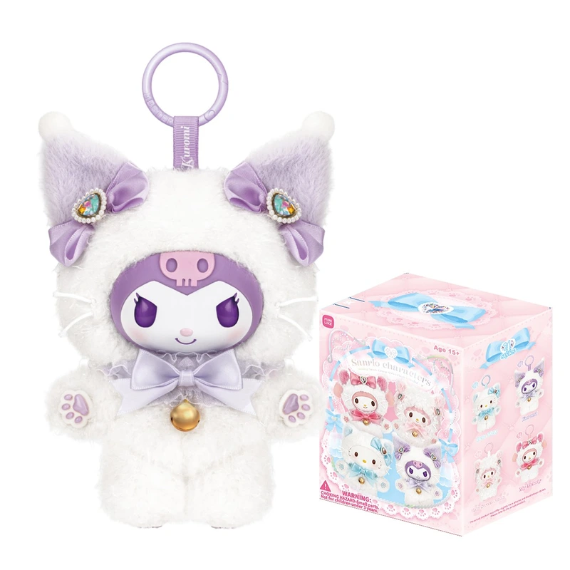 М’яка іграшка-сюрприз на кліпсі POP TOP SANRIO – МРІЯ З БАНТИКОМ