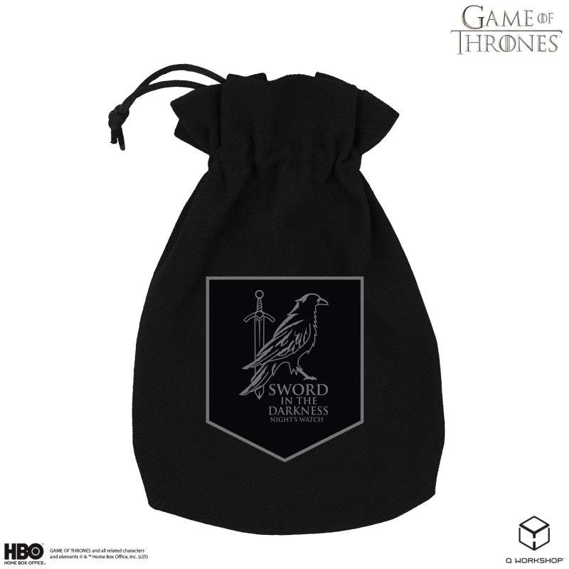 Мішечок Game of Thrones. Night's Watch Dice Pouch — Q-Workshop