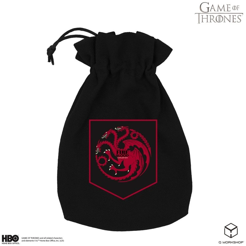 Мішечок Game of Thrones. Targaryen Dice Pouch — Q-Workshop