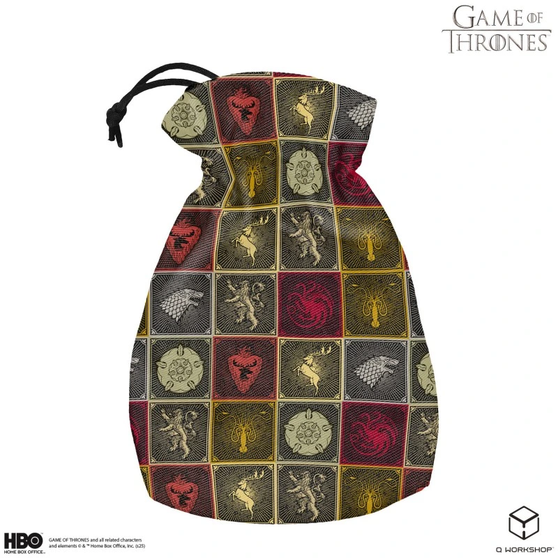 Мішечок Game of Thrones. The Sigils Pattern Dice Pouch — Q-Workshop