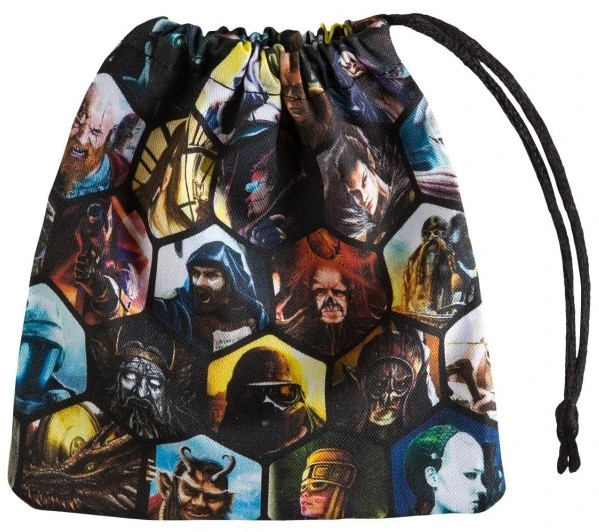 Мішечок Q Workshop Branded Fullprint Dice Bag