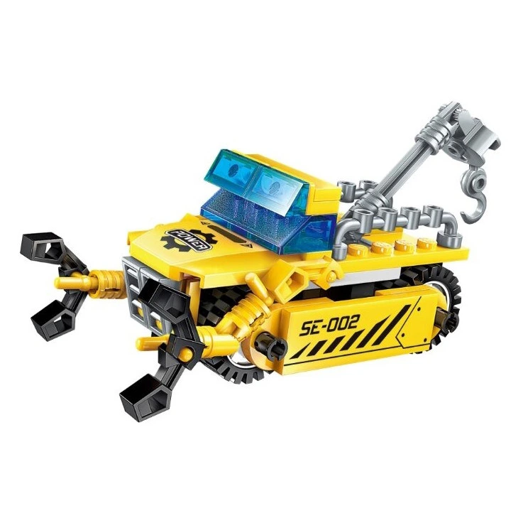 Дитячий Конструктор Qman 1408-1-8 транспорт, 76 дет  Mobile Crane