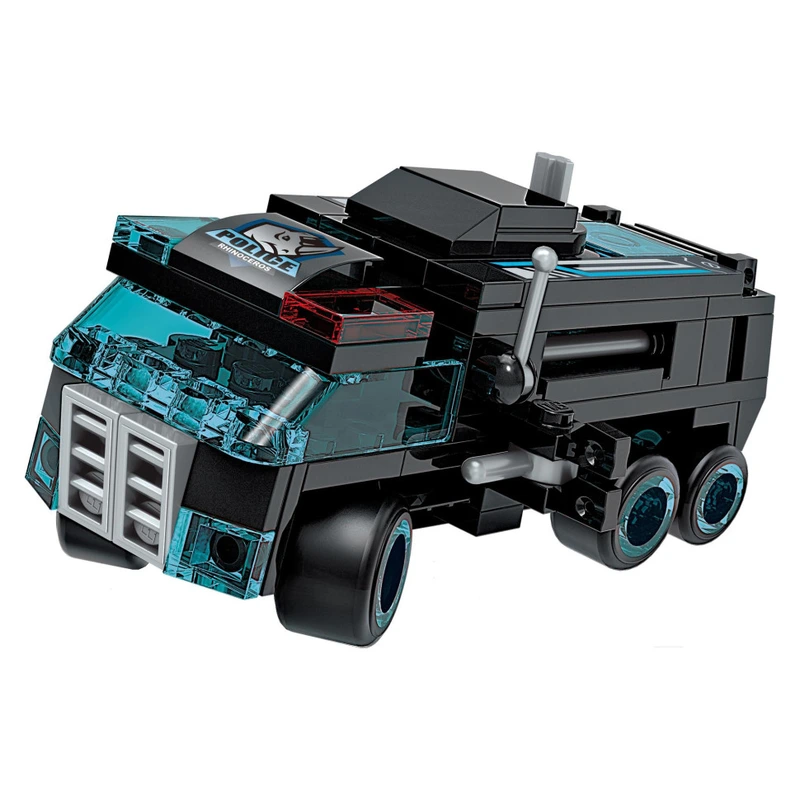 Дитячий Конструктор Qman 1413-1-8 транспорт, зброя, 95 дит.  Strategy Command Vehicle