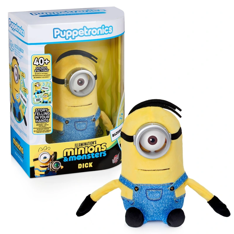 Інтерактивна м'яка іграшка PUPPETRONIC BY REAL FX Palm серії "Посіпаки" - ДІК — REAL FX