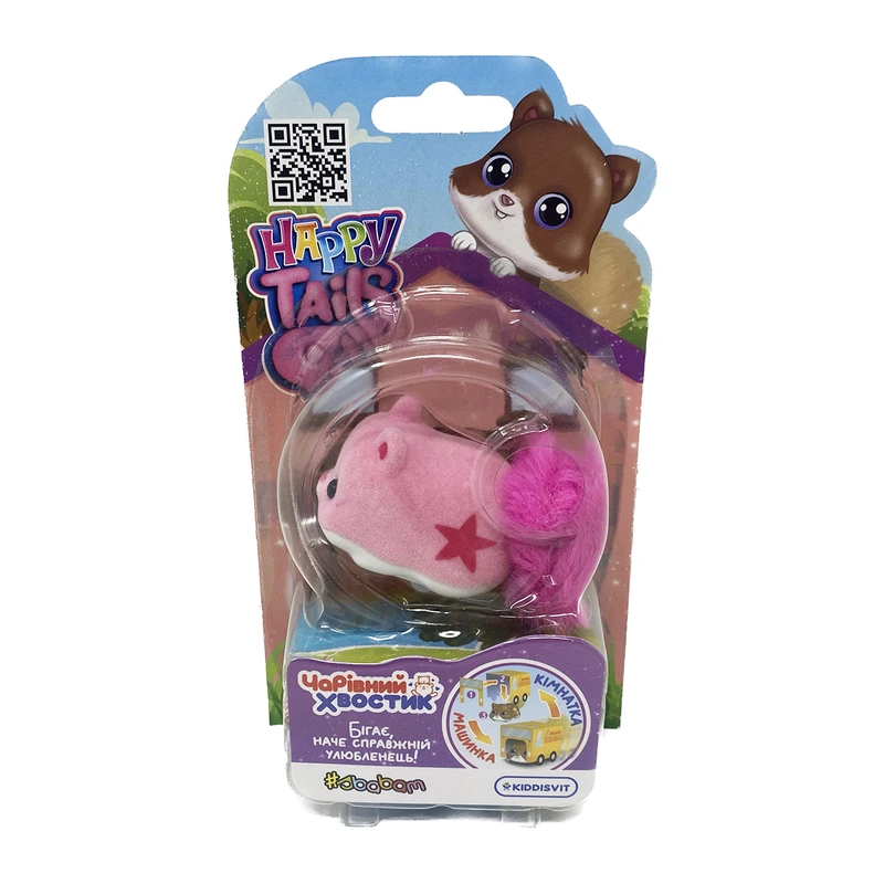 Інтерактивна іграшка "Happy Tails" – ЧАРІВНИЙ ХВОСТИК (у диспл.) — #sbabam