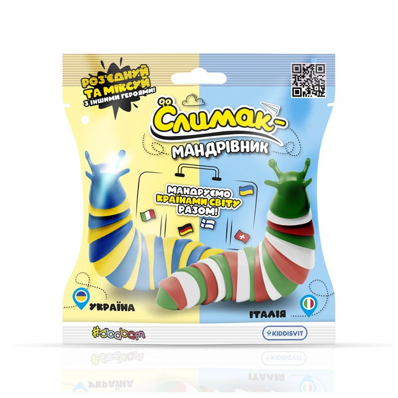 Колекційна іграшка-антистрес Слимак-мандрівник #sbabam 180/CN23 — #sbabam