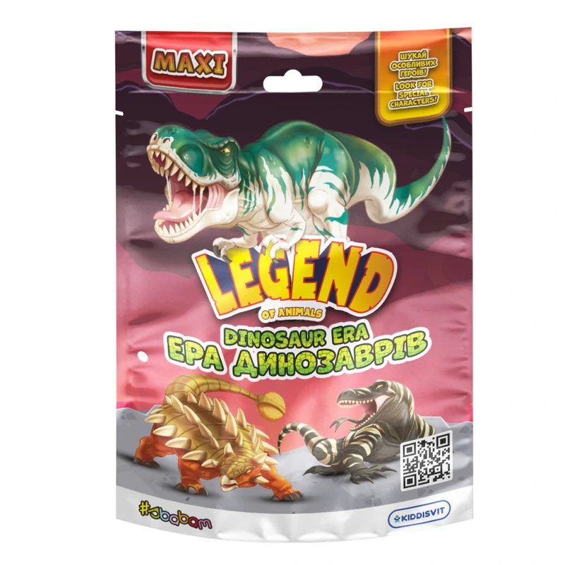 Стретч-іграшка у вигляді тварини – ЕРА ДИНОЗАВРІВ (в диспл.) — #sbabam