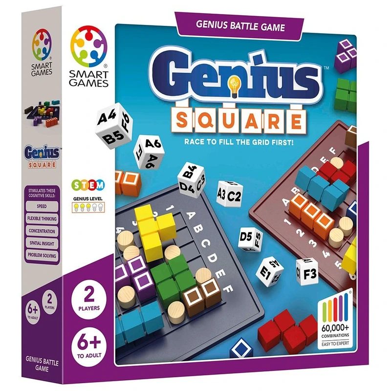 Геніально. Тактика у квадраті (Genius Square) АНГЛ — SmartGames